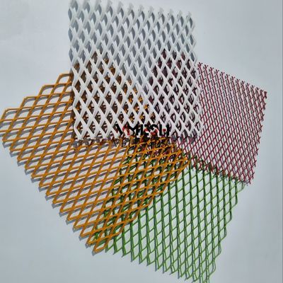 Écrans métalliques en tôle d'aluminium à revêtement étendu de 2 mm