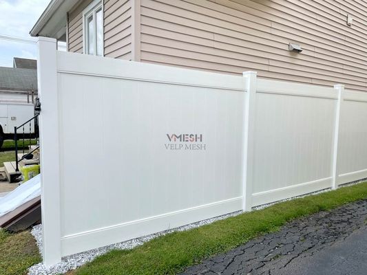 Plastique 8 pieds Pvc Clôture de confidentialité Jardin piscine Maison Villa Piquet Panneaux extérieurs