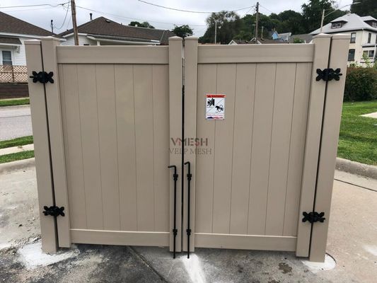 Pvc de jardin durable Clôture de confidentialité