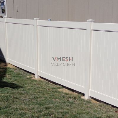 6*8 White Yard Safety Vinyl rail Fence de clôture
