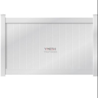 Plastique 8 pieds Pvc Clôture de confidentialité Jardin piscine Maison Villa Piquet Panneaux extérieurs