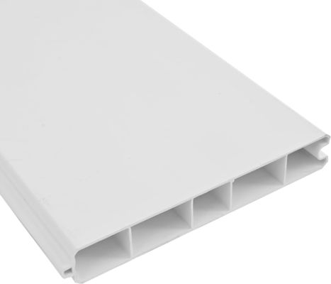 Résistance aux intempéries Vinyle PVC naturel Privé en plastique Clôture pour jardin et maison