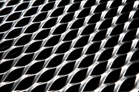 Maillage métallique élargi en acier diamanté pour matériaux de construction