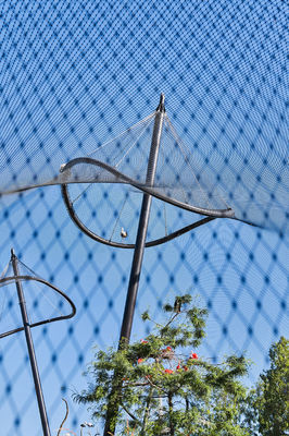 Réseau de câbles souples de câbles en acier inoxydable filet de câbles de fil de balustrade filet de garde-corps de protection filet de câbles