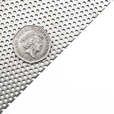Plaque micro perforée en acier inoxydable trou rond filet filtrant perforé