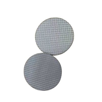 Structure multicouche en acier inoxydable Filtre à maille sintrée Disque rond pour le café