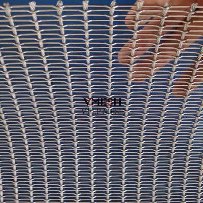 Grillage tissé par Rod de câble d'acier inoxydable de taille adaptée aux besoins du client pour la décoration architecturale de bâtiment