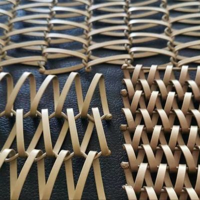 Tissus néerlandais or décoratif barres en acier inoxydable métal décoratif rideau