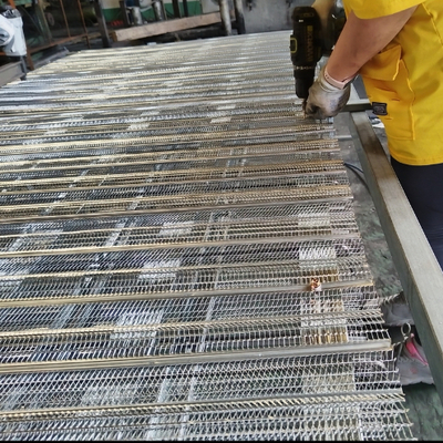 Forgeage en treillis en acier galvanisé de 1,1 m x 3 m
