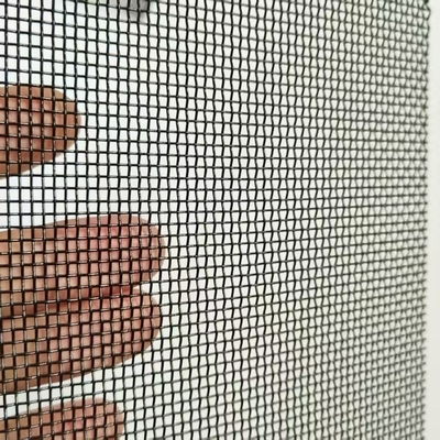 Grillage en alliage d'aluminium tissé pour fenêtres et portes