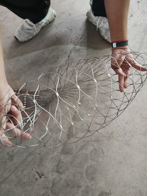 Maillage de câble en acier inoxydable de taille personnalisable pour clôtures de sécurité