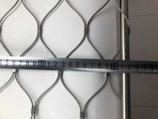 Filet de câble en acier inoxydable antivol flexible avec garantie de 10 ans et matériau 304/316 pour la protection sécurisée des sacs