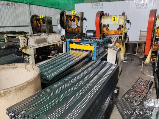 Matériaux de construction anticorrosion - Treillis de lattes à nervures hautes en acier galvanisé