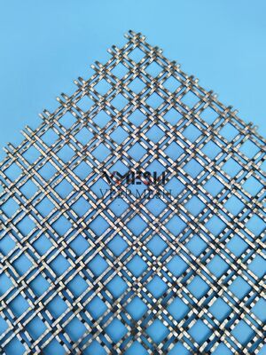 Couleur personnalisée du bâtiment extérieur panneau de maille décorative anodisée Maillage architectural