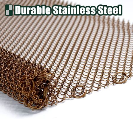Grille de cheminée anti-déformation en acier inoxydable de 1,2 mm