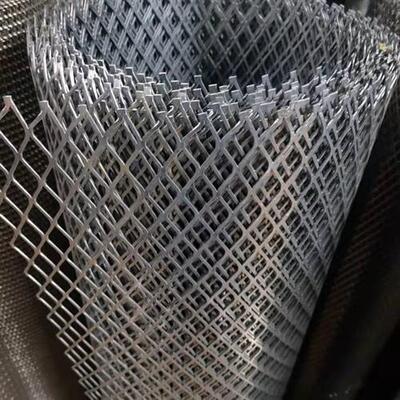Les petits trous de tôles d'acier galvanisés à chaud ont augmenté Mesh Rolls en métal