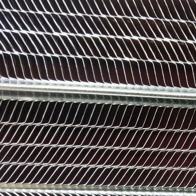 Maille galvanisée de feuille en métal augmenté par latte anticorrosion de nervure