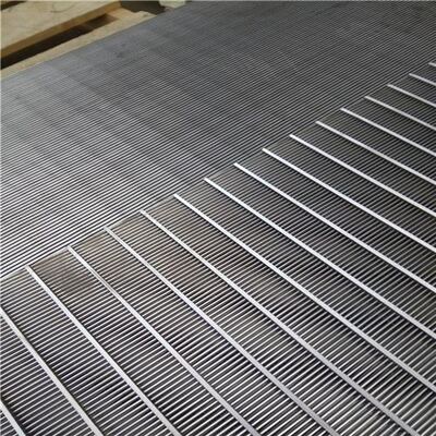 Écran résistant de fente de filtre de fil de cale de maille de tamis de Johnson d'acier inoxydable