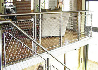 Filet en câble d'acier inoxydable 304 316 pour garde-corps de pont