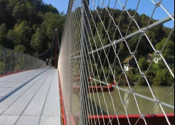 Réseau de sécurité revêtu de PVDF de 3,0 mm et 3,2 mm