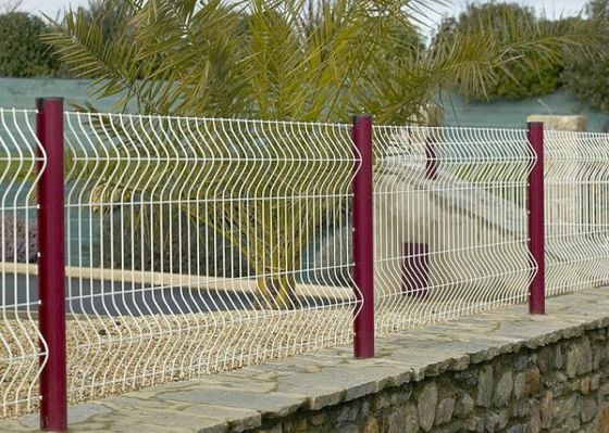 3D galvanisée soudée fil de ferraille 50x100mm 3,0mm en poudre revêtue