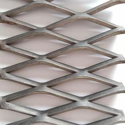 Maillage métallique étendu en acier inoxydable galvanisé antidérapant de 5,0 mm à 6,0 mm