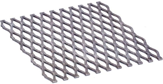 Maillage en acier industriel élargi Grille métallique étendue en acier élargi en diamant