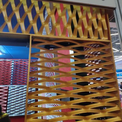 Couche en poudre personnalisée de plafond en métal de maillage étendu en aluminium