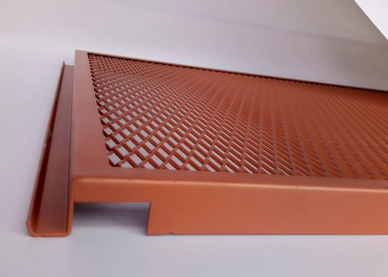 Plafond suspendu Diamond Aluminum Fabrics For Architecture décoratif