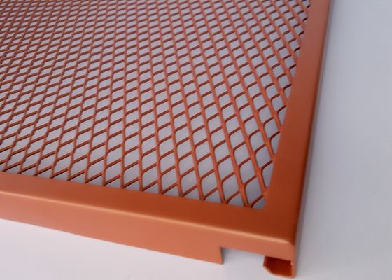Plafond suspendu Diamond Aluminum Fabrics For Architecture décoratif