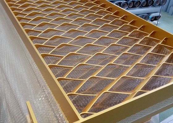 Grillage en métal déployé en aluminium pour décoration architecturale 1x2m