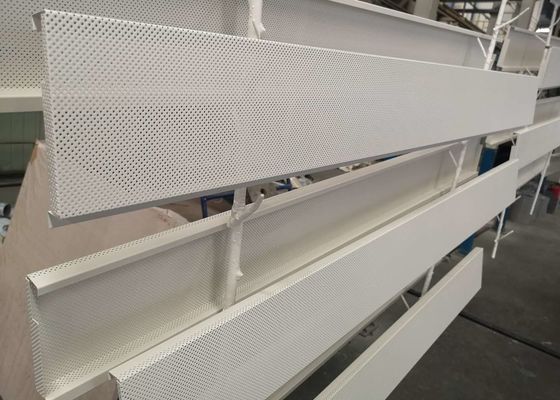 Façades métalliques perforées architecturales sur mesure revêtues de poudre