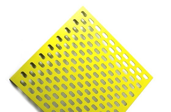 Façades métalliques perforées architecturales sur mesure revêtues de poudre