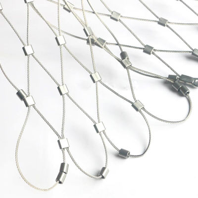 SS304 Ferrule Diamant Flexible en acier inoxydable fil de câble en acier inoxydable filet de câbles