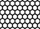 Métal perforé hexagonal de poinçon SS304 1*2m 1.22*2.44m de tamis de nid d'abeilles