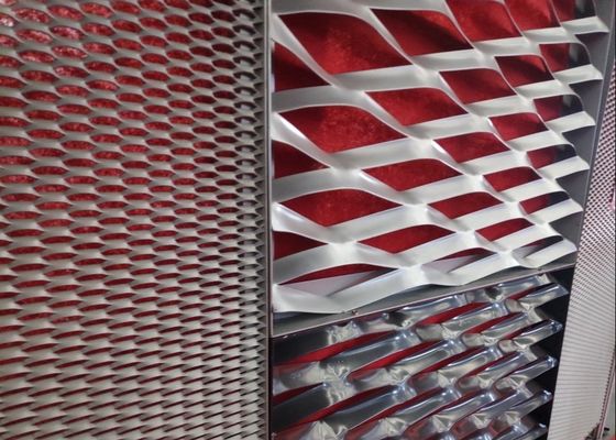 Plafond en treillis métallique déployé en aluminium anodisé 1060 3003 Alliage
