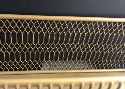 l'immersion chaude de 4feet *8feet a galvanisé la maille gothique décorative augmentée par acier au carbone en métal