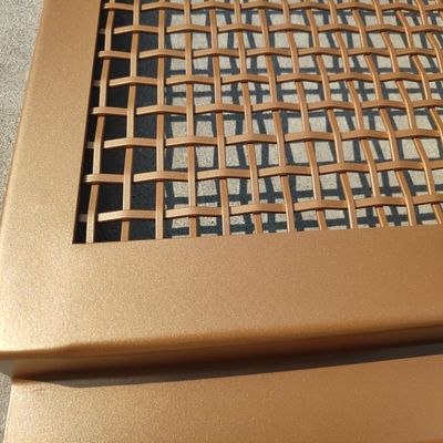 Maille architecturale personnalisée en acier inoxydable pour façade et plafond