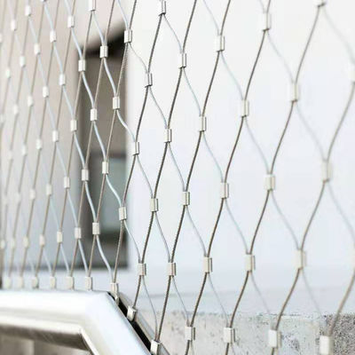 Filet de câble en acier inoxydable SS304/316 pour cages d'animaux de zoo