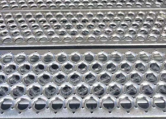 Grille de passerelle de toit solaire antidérapante en aluminium 3,0 mm 3,5 mm