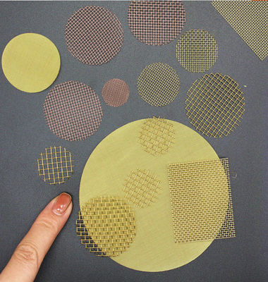 Filtre en toile métallique tissée en laiton de 80 mesh pour le tamisage industriel
