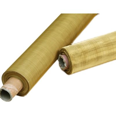 Filtre en toile métallique tissée en laiton de 80 mesh pour le tamisage industriel