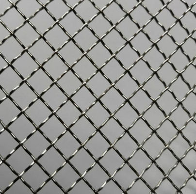 Architectural Stainless Steel 1mm 2mm Crimped Woven Wire Mesh for Railing Crimped Mesh Fencing