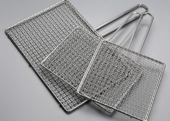 En acier inoxydable 304 Grille à BBQ filet de fil 450x600 mm de qualité alimentaire
