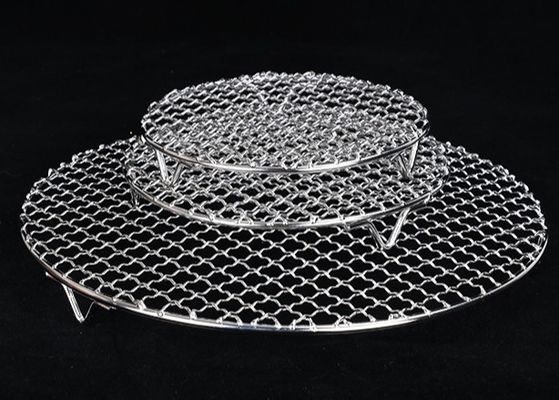 En acier inoxydable 304 Grille à BBQ filet de fil 450x600 mm de qualité alimentaire