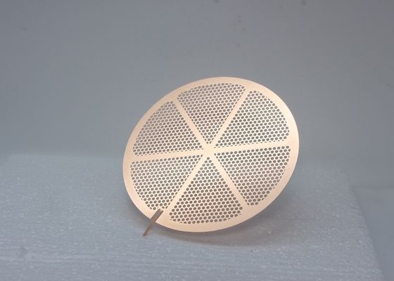 Filtre à thé en maille gravée en acier inoxydable 0,04-0,5 mm sans bavures