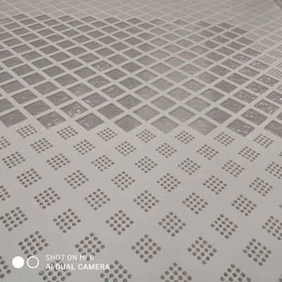 Panneaux décoratifs en treillis métalliques perforés de 1 m x 2 m pour meubles