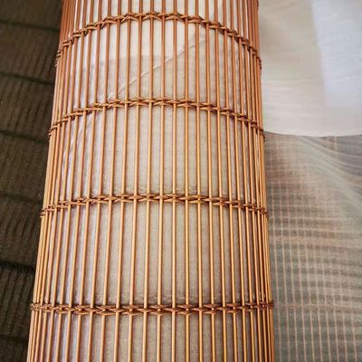 Couvert en poudre de couleur dorée en aluminium de 1,2 mm