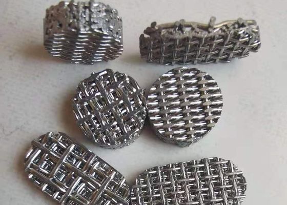 Filtre en maille frittée en acier inoxydable 0,5um 5um 20um Taille des pores