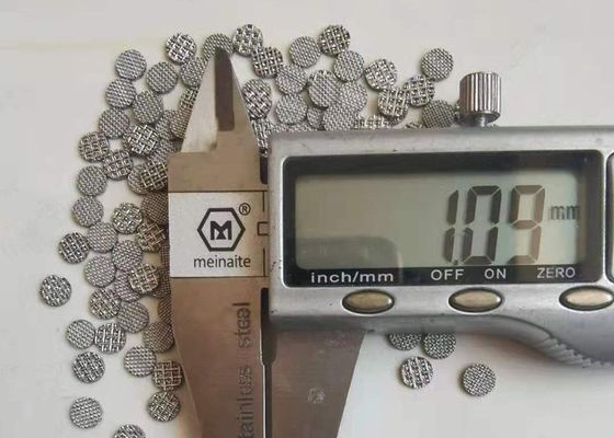 Filtre en maille frittée en acier inoxydable 0,5um 5um 20um Taille des pores